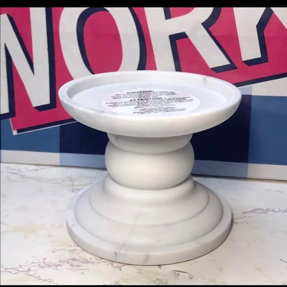 Bath & Body Works Accents Bath Body Works Marble Pedestal 3wick